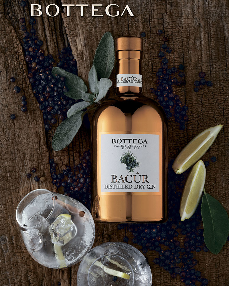 

Джин Bottega ДЖИН БАКУР 40%, Италия 0,5 л