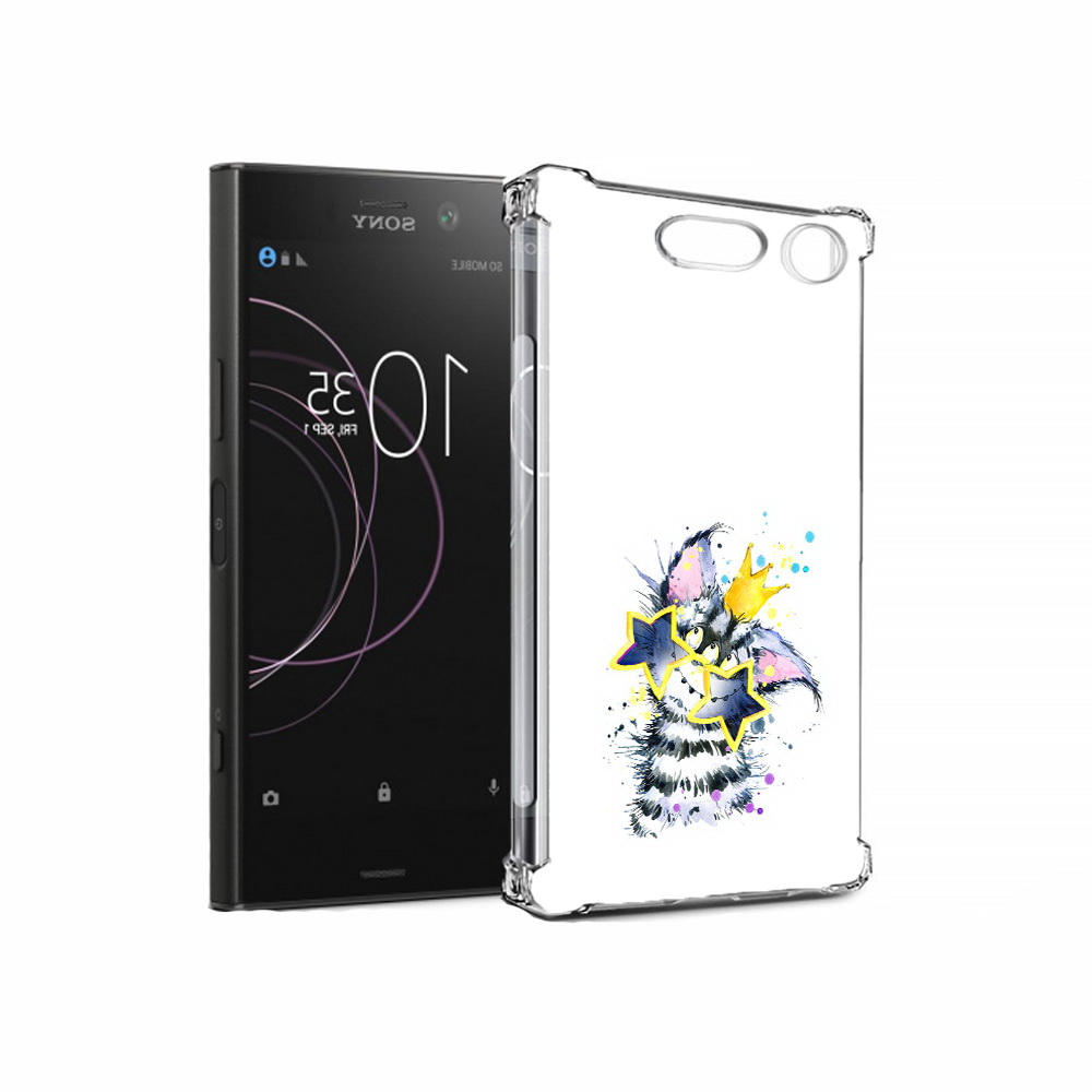 

Чехол MyPads Tocco для Sony Xperia XZ1 Мартовский Нуся (PT77229.221.114), Прозрачный, Tocco
