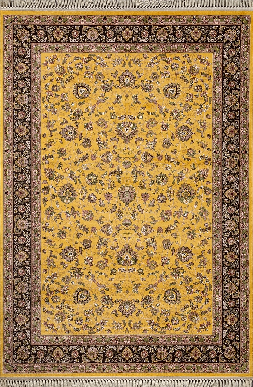 

Ковер российский AkTs 200x285 см желтый