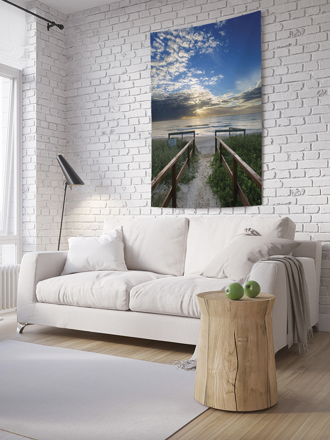 

Вертикальное фотопанно на стену JoyArty Вслед за морем 150x200 см, Вслед за морем