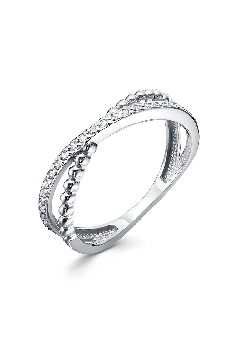 Кольцо из серебра с фианитом р. 17 Kari Jewelry 3101018141