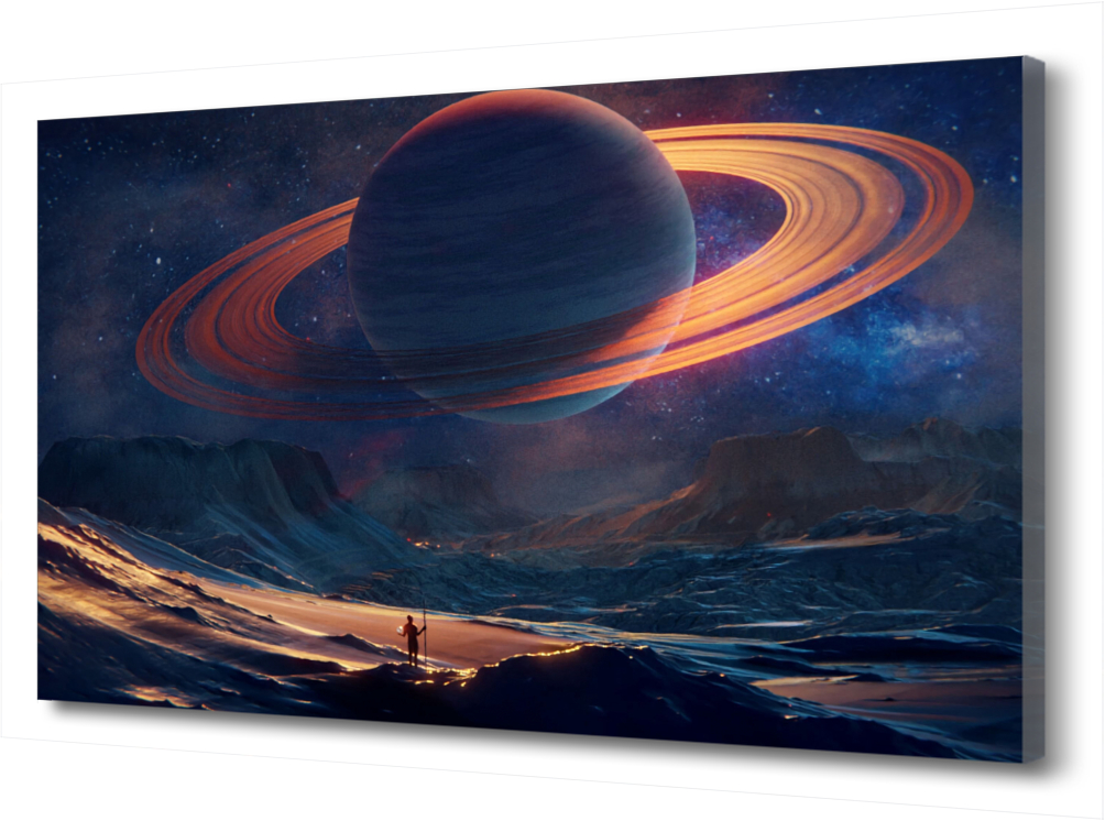 

Картина на холсте Космос. Юпитер PRC-1603 (45x30см). Натуральный холст