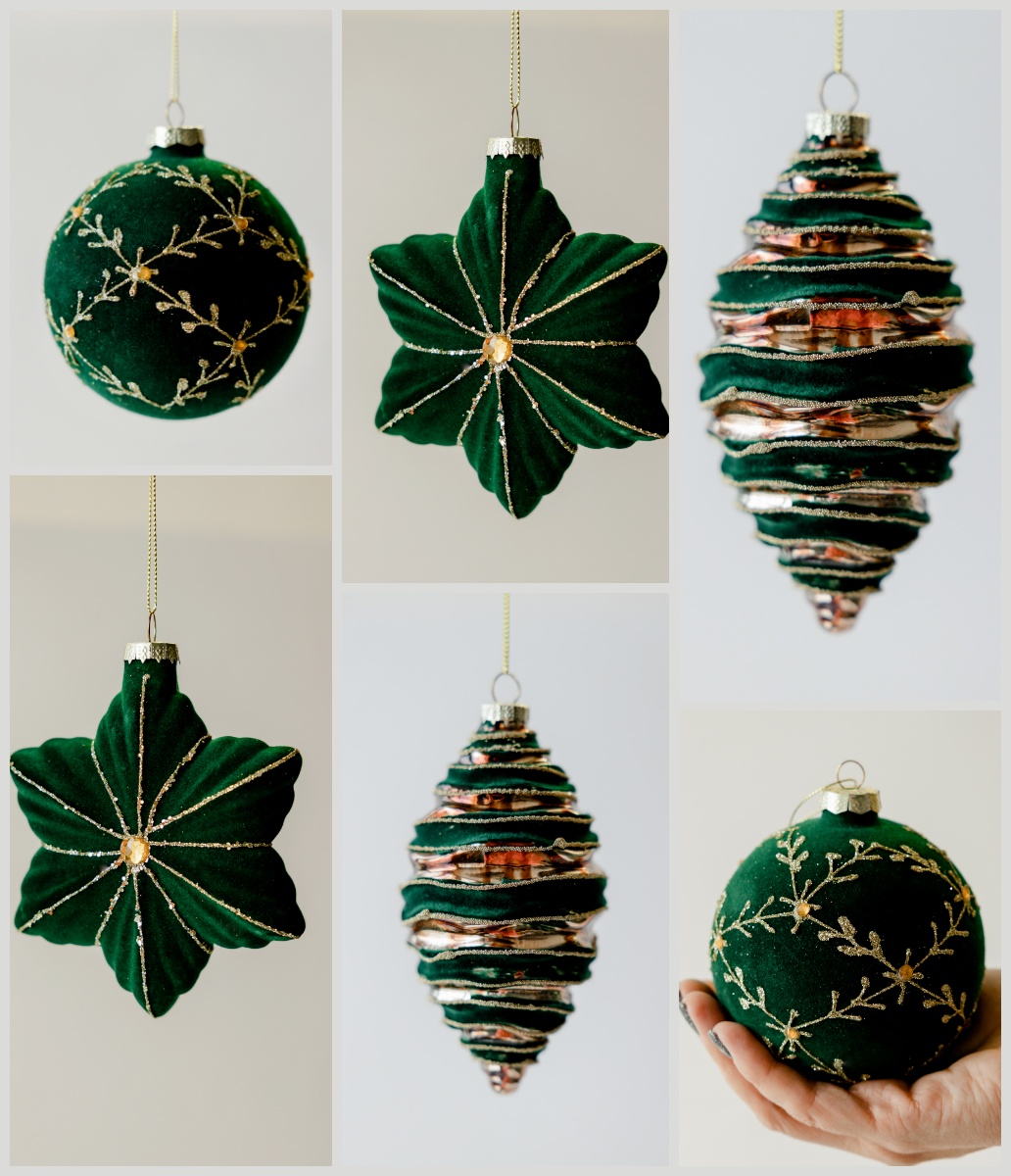 

Набор елочных украшений Волшебство на ветках Изумрудный ампир VNV23/6-98 6шт. зеленый, Изумрудный ампир