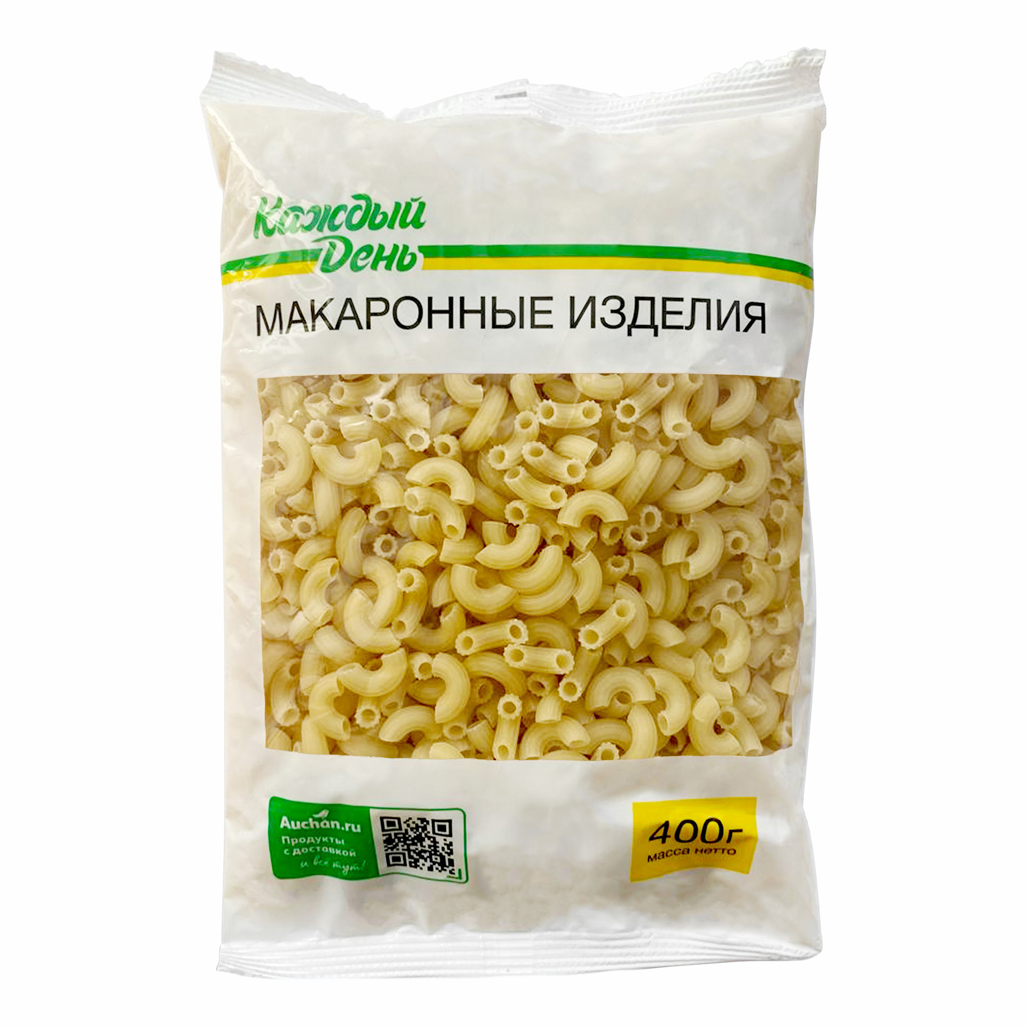 

Макаронные изделия Каждый День Рожки 400 г