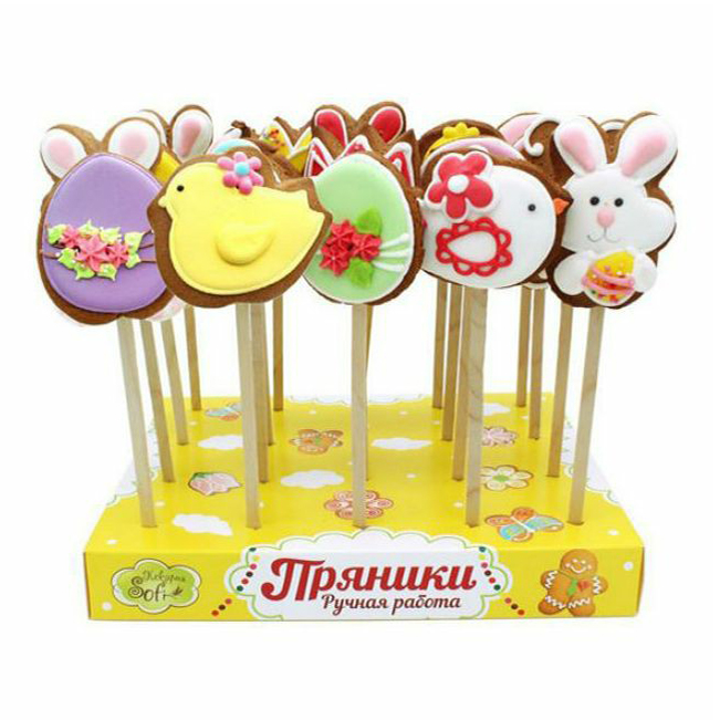 

Пряник Пекарня Sofi имбирный на палочке 45 г