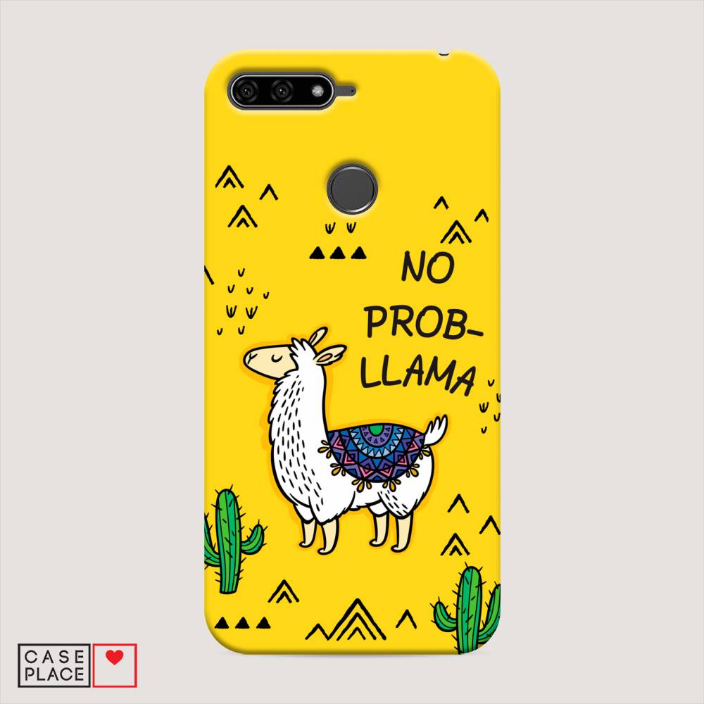 

Чехол Awog "No probLLama" для Honor 7A Pro, 65420-1