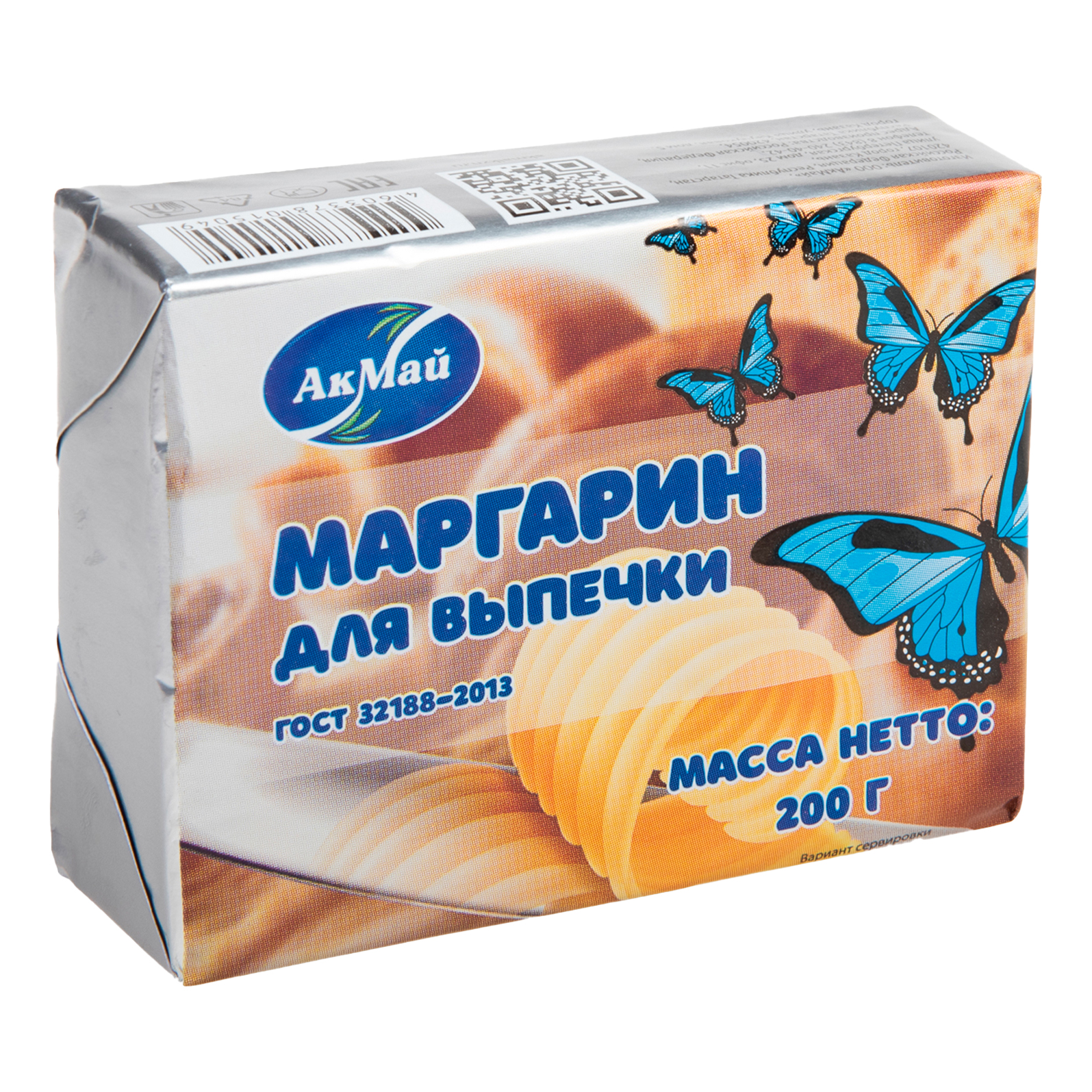 

Маргарин АкМай для выпечки 60% 200 г