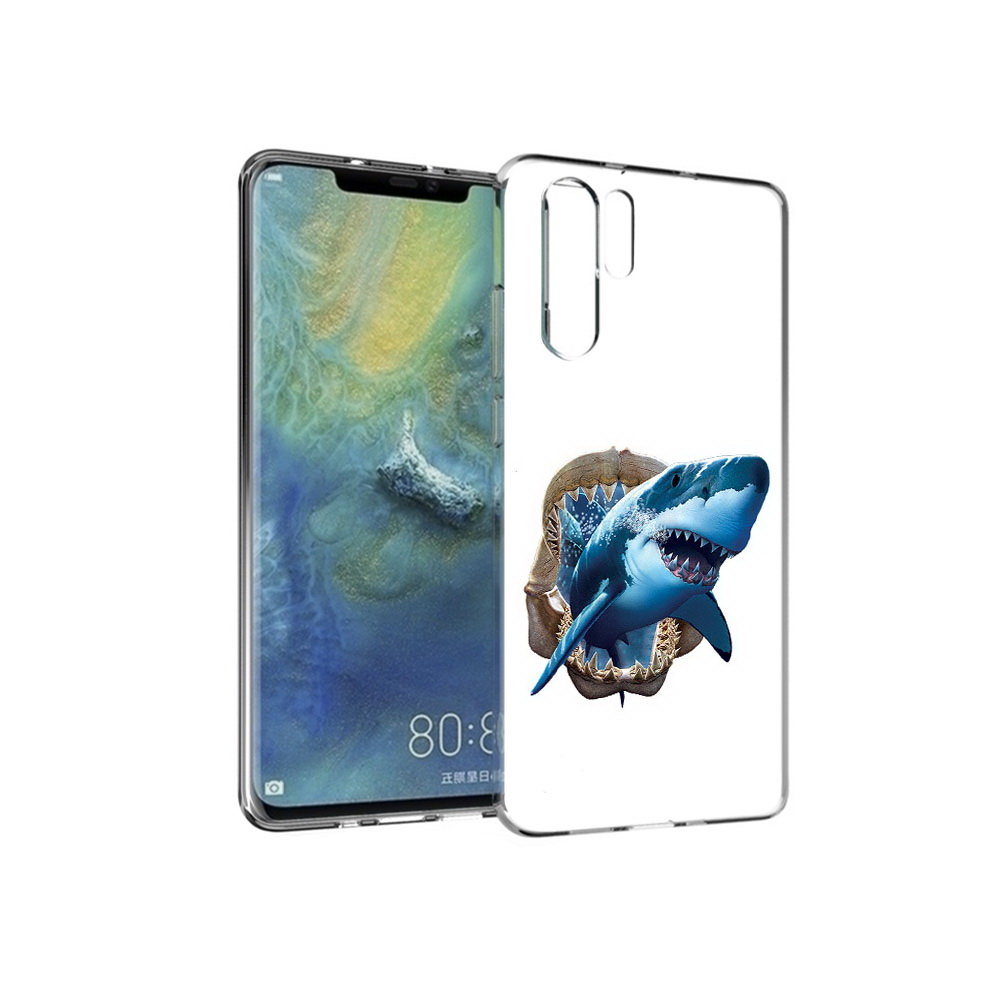 

Чехол MyPads Tocco для Huawei P30 Pro челюсти, Прозрачный, Tocco