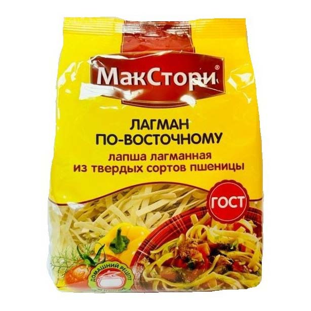 

Макаронные изделия МакСтори По-восточному Лапша лагман 300 г
