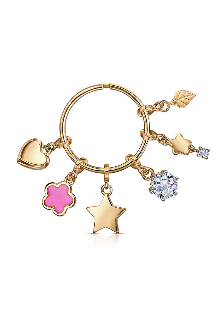 

Серьги трансформеры из серебра с фианитом/эмалью Kari Jewelry С6310-3074-15,0М1, С6310-3074-15,0М1