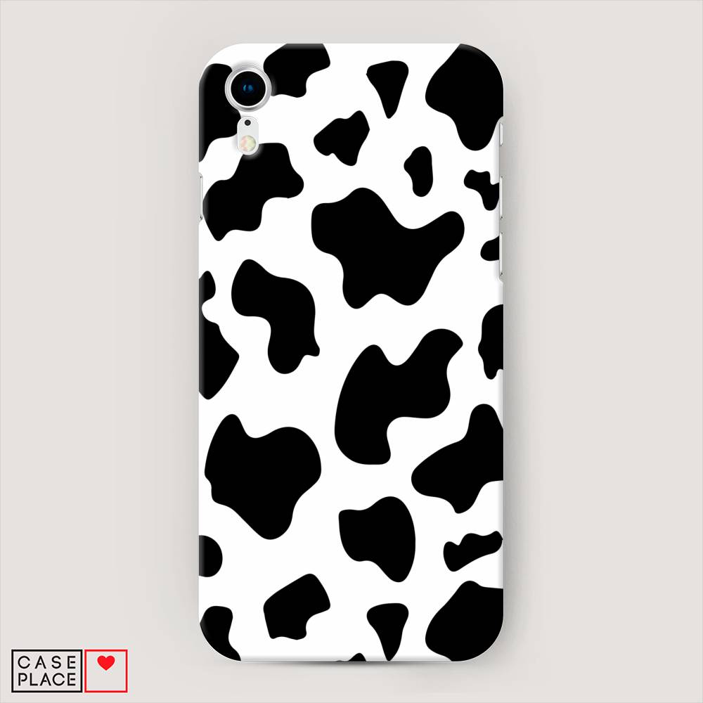 

Пластиковый чехол "Пятна коровы" на Apple iPhone XR (10R), 12020-1