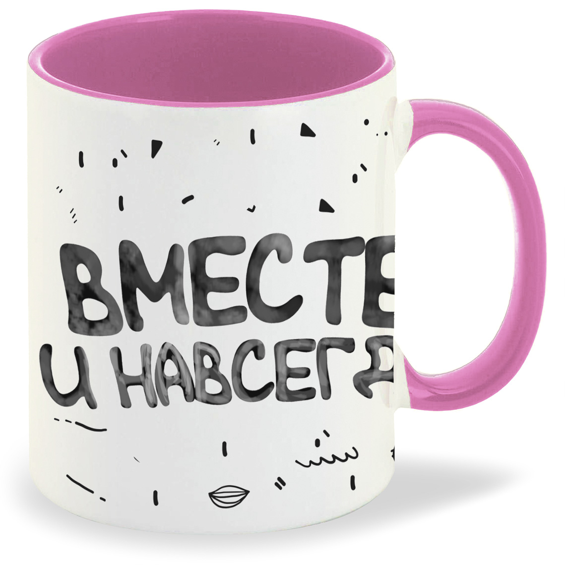 

Кружка CoolPodarok Вместе навсегда пара он, Вместе навсегда пара он
