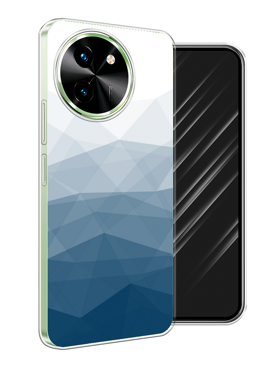 

Чехол Awog на Vivo T3x/Y38 5G "Абстракция небо", Синий;голубой;белый, 2610750-1