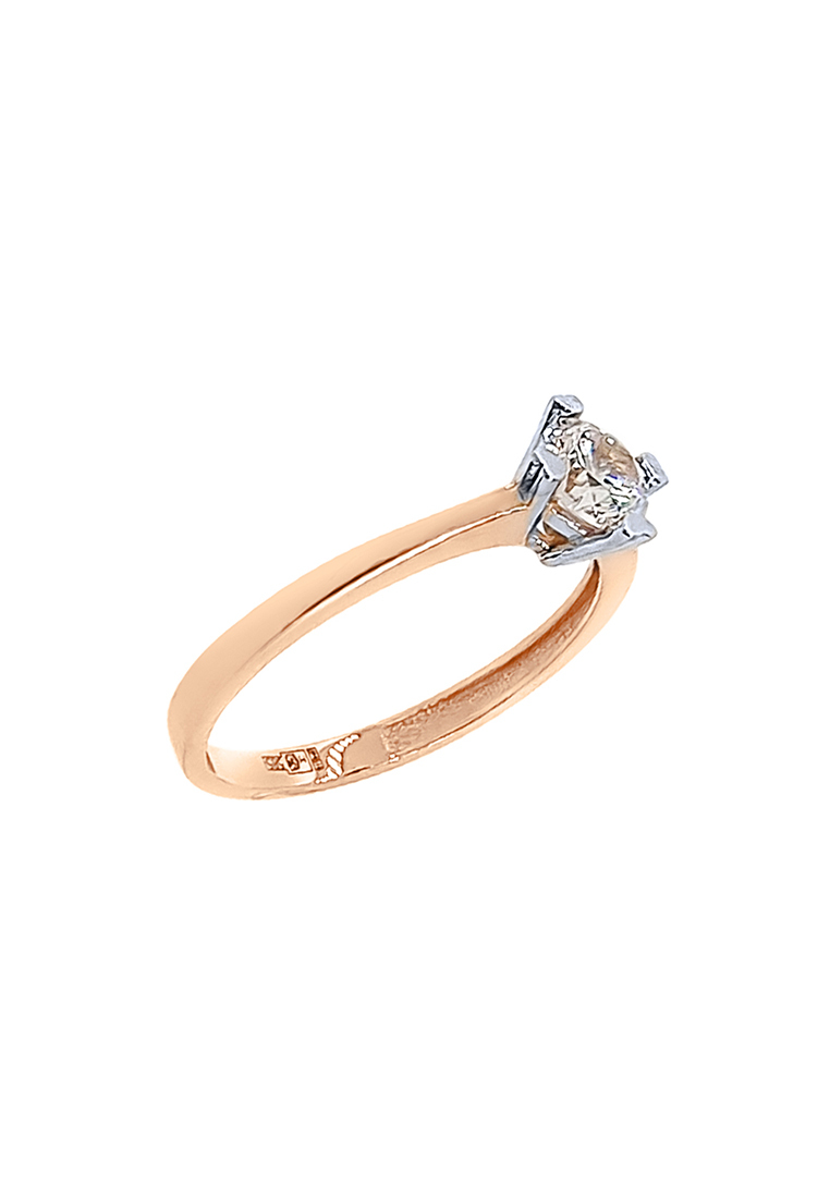 

Кольцо из золота р.  Kari Jewelry Зл585К-4Б1400Ф1, фианит, Зл585К-4Б1400Ф1