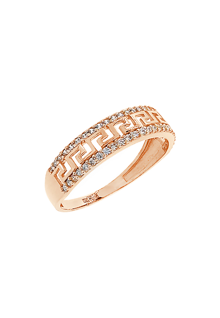 

Кольцо из золота р.  Kari Jewelry Зл585К-4Б0400Ф1, фианит, Зл585К-4Б0400Ф1