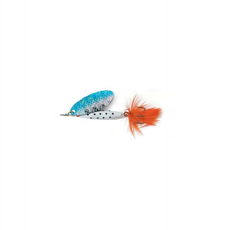 

Блесна вращающаяся ABU GARCIA Reflex White 18г S/Blue Flash, Синий, 1045926