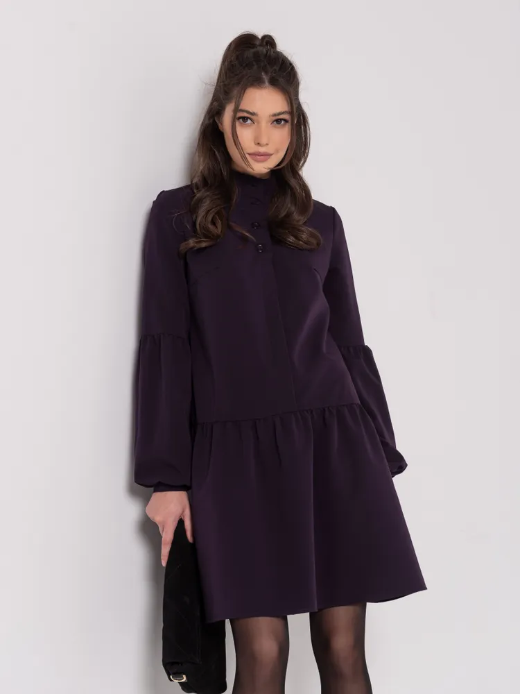 

Платье женское Vera Nova 0-492 фиолетовое 54 RU, 0-492