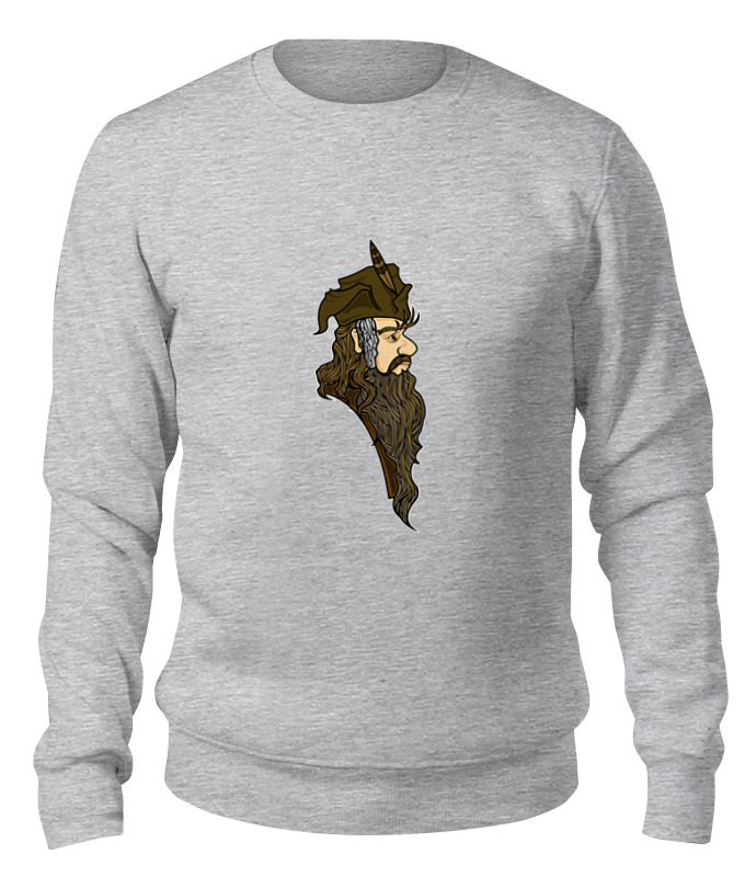 

Свитшот унисекс Printio Радагаст карий (radagast the brown) серый L, Радагаст карий (radagast the brown)