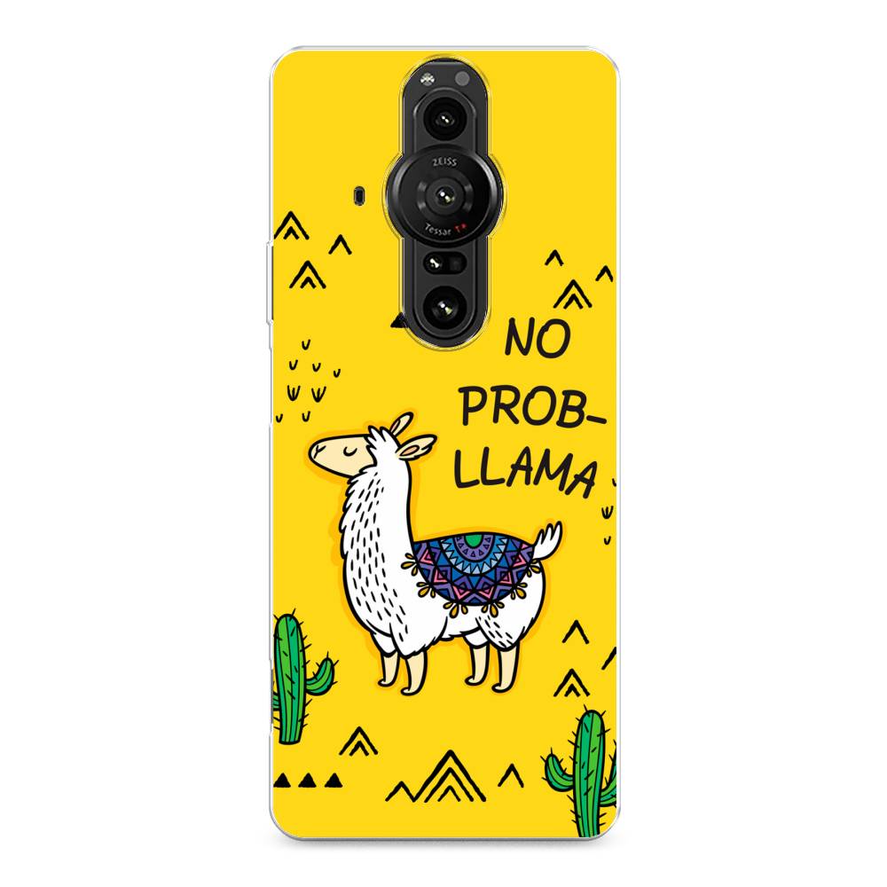 

Чехол Awog на Sony Xperia Pro-I "No probLLama", Разноцветный, 55050-2