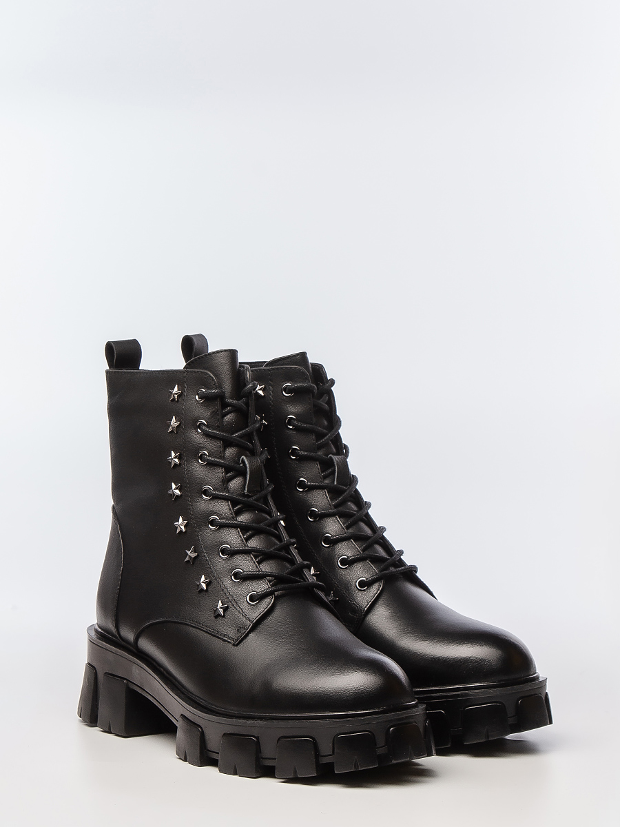 Ботинки женские LAUF! P95-453M черные 38 RU
