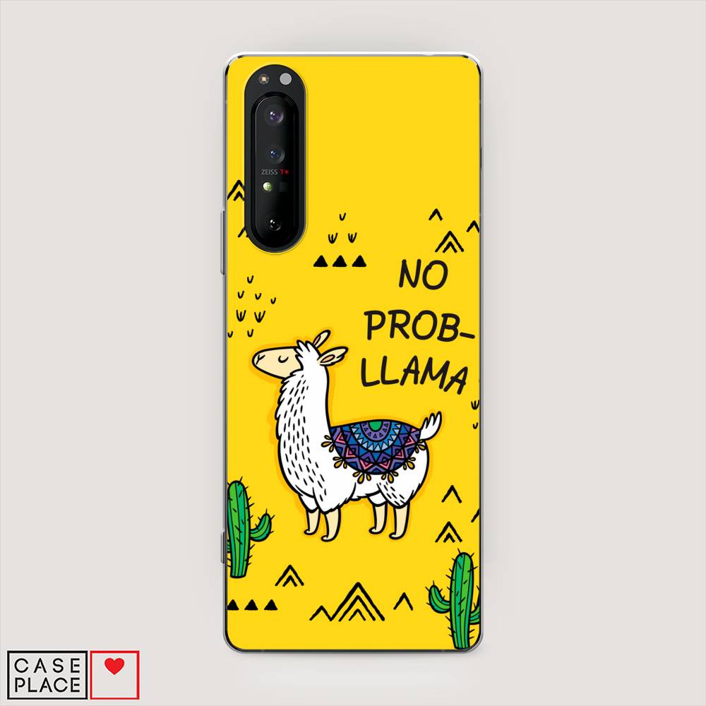

Чехол Awog на Sony Xperia 1 II "No probLLama", Разноцветный, 54550-2