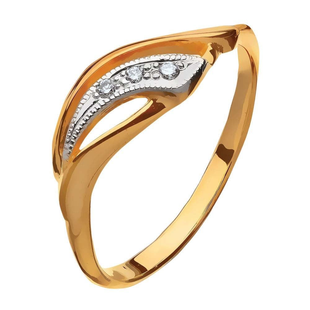 

Кольцо из золота р.  585Gold 101014937, бриллиант, 101014937