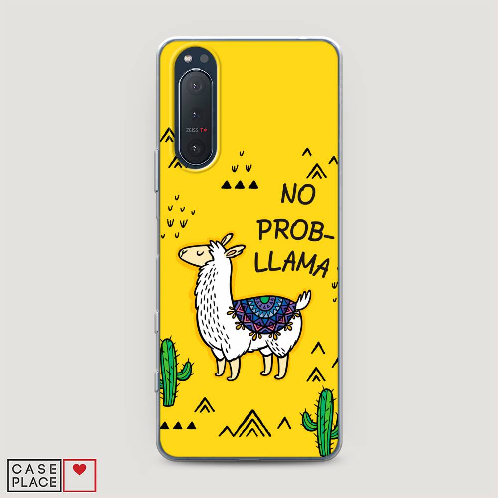 

Чехол Awog на Sony Xperia 5 II "No probLLama", Разноцветный, 54750-2
