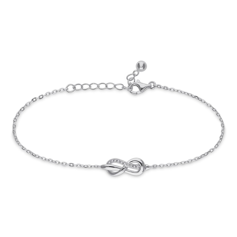 

Браслет из серебра р.  585Gold 705000796, фианит, 705000796
