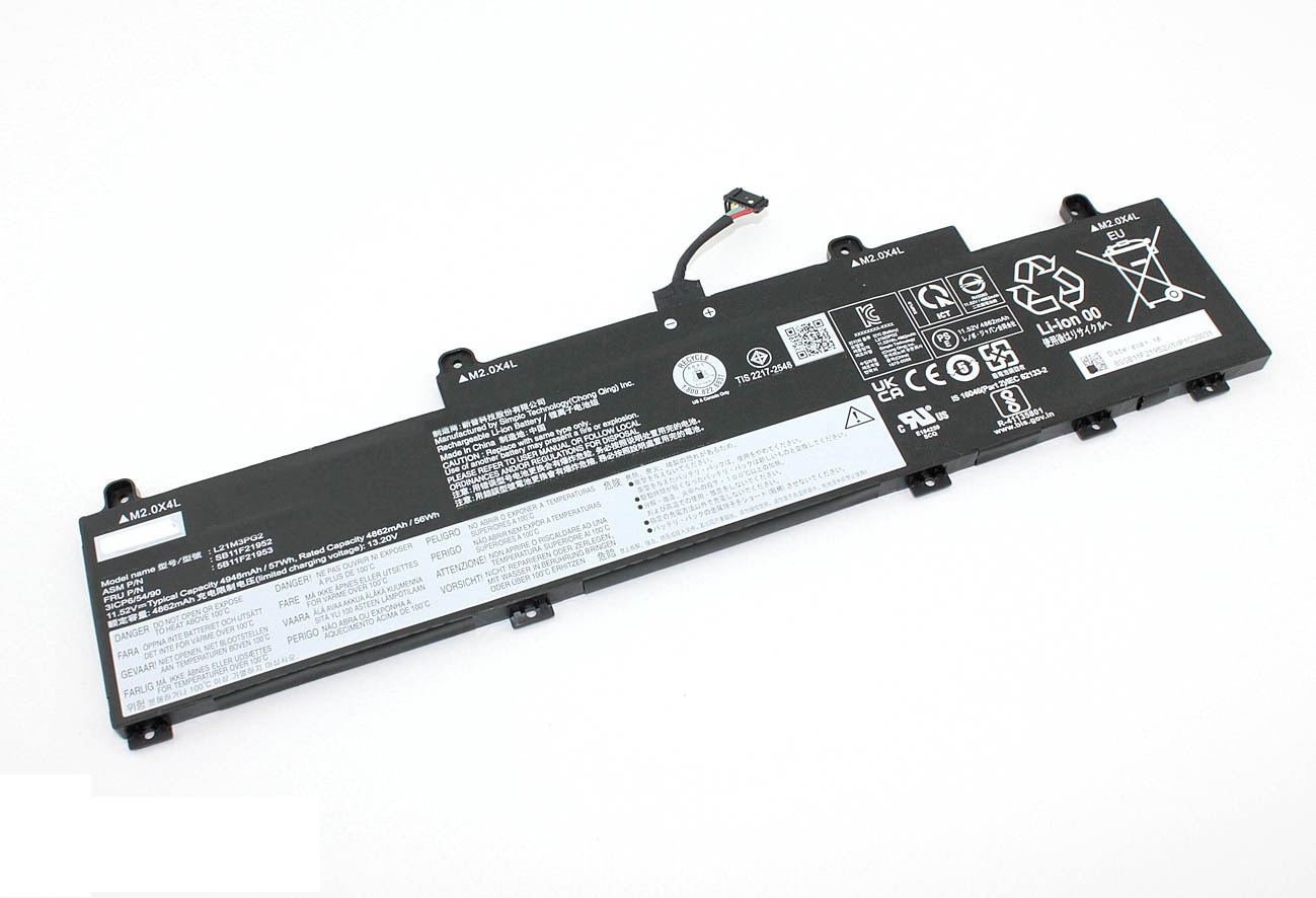 

Аккумулятор для ноутбука Lenovo ThinkPad L14 Gen 3 (11.52V 4862mAh) L21M3PG2