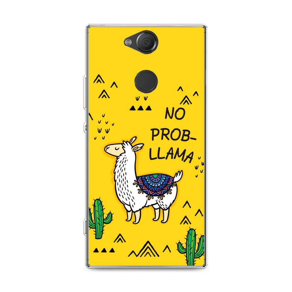 

Чехол Awog на Sony Xperia XA2 Plus "No probLLama", Разноцветный, 53550-2