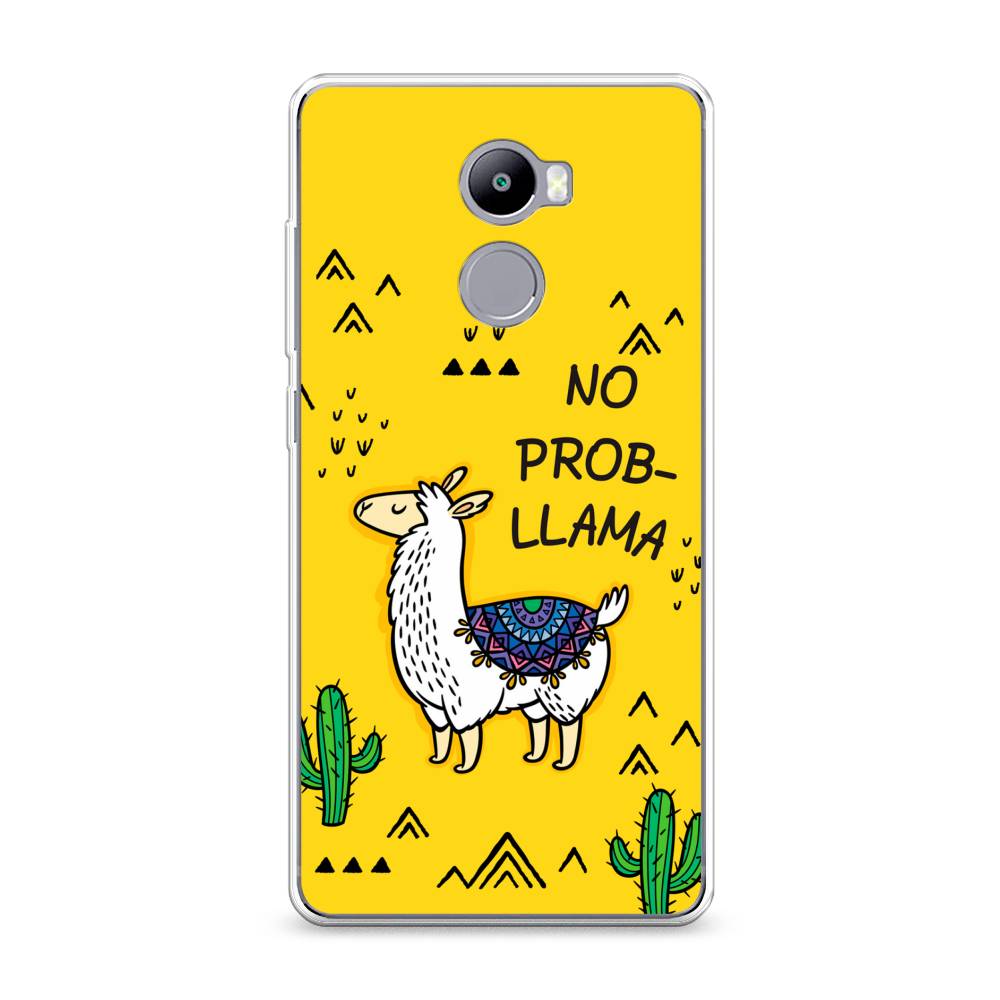 

Чехол Awog на Xiaomi Redmi 4 "No probLLama", Разноцветный, 31150-2