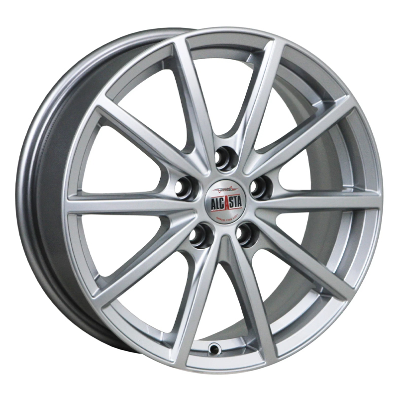 

Колесный диск ALCASTA, M61 7x17/5x108ET45 63.35 Hs, Серебристый