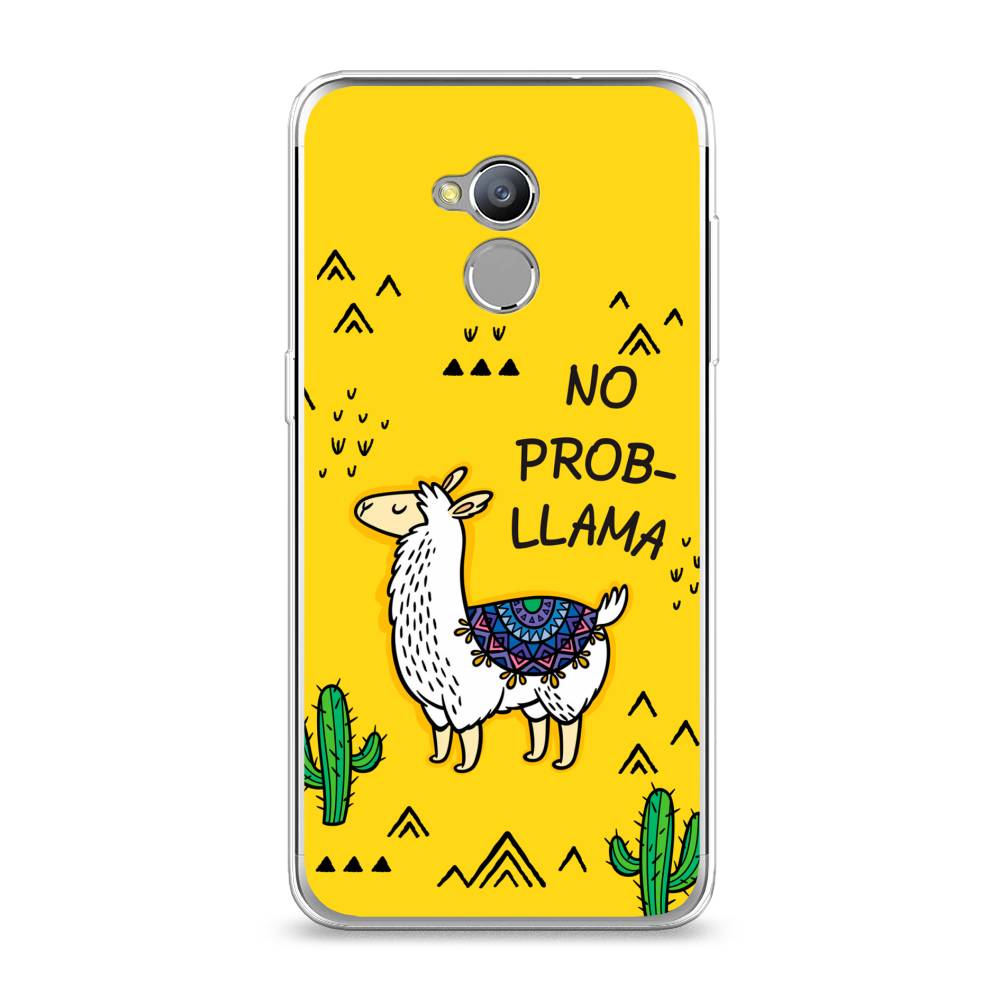 

Чехол Awog на ZTE Blade V7 Lite / ЗТЕ Блэйд V7 Lite "No probLLama", 130450-2