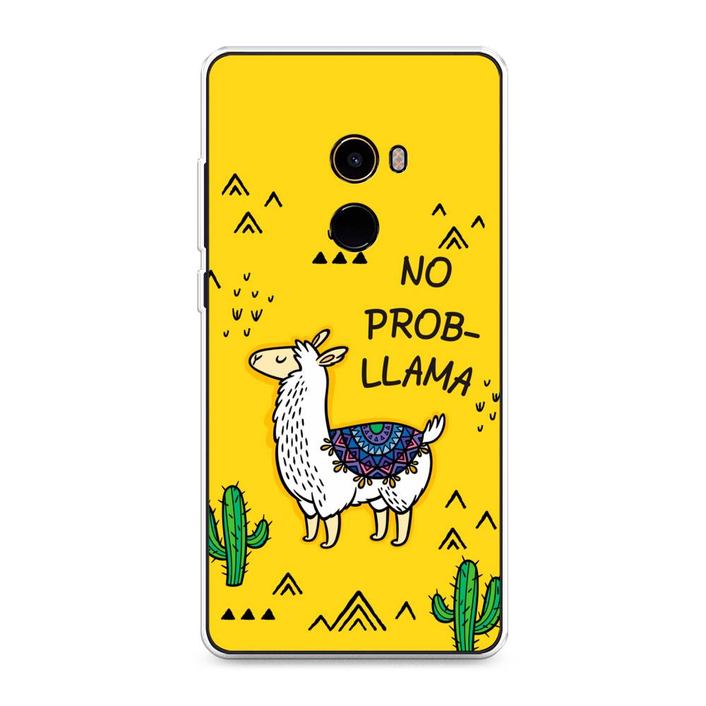 

Чехол Awog на Xiaomi Mi Mix 2 "No probLLama", Разноцветный, 32550-2