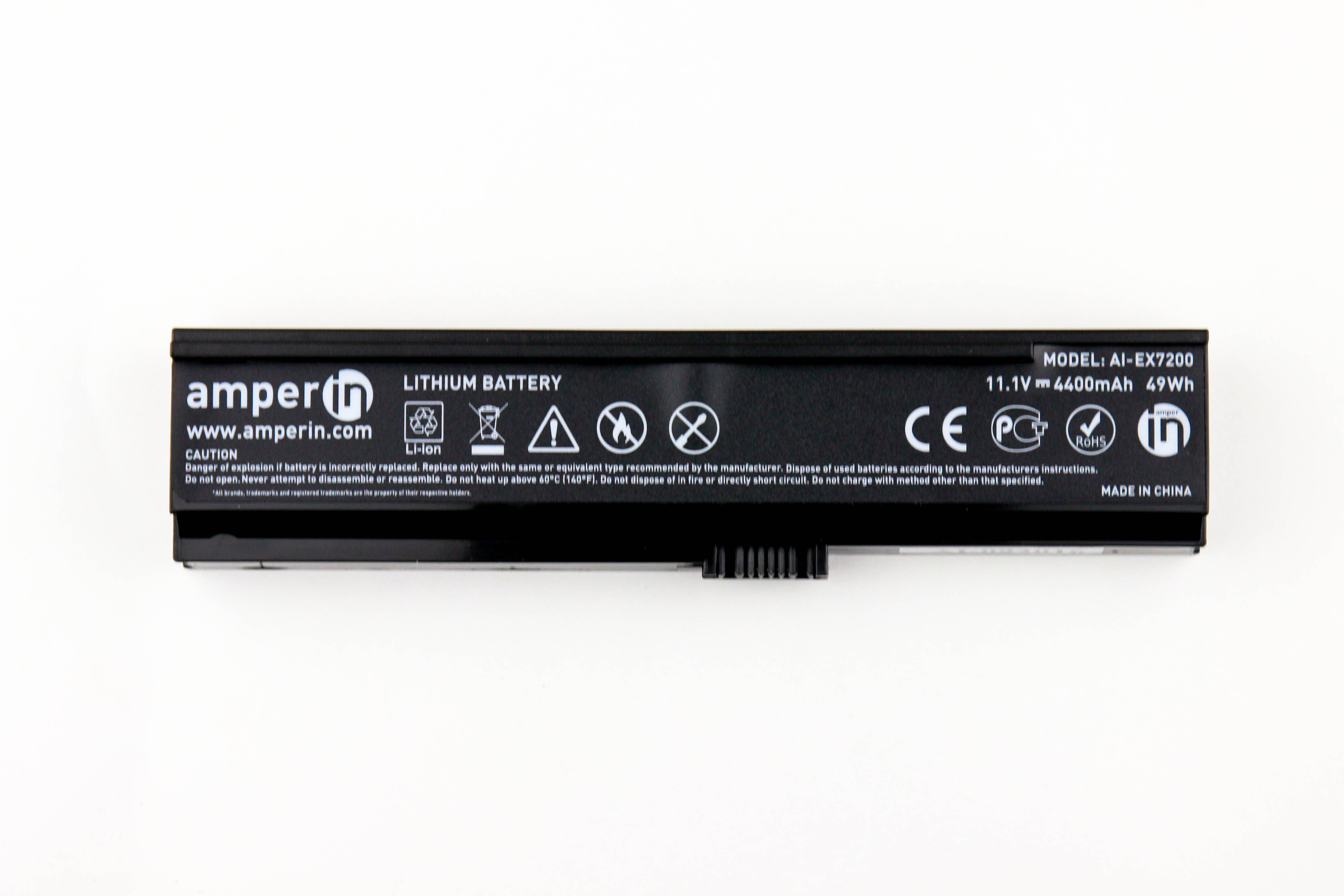 

Аккумулятор для ноутбука Acer TM 7220 (11.1V 4400mAh) Amperin AI-EX7200