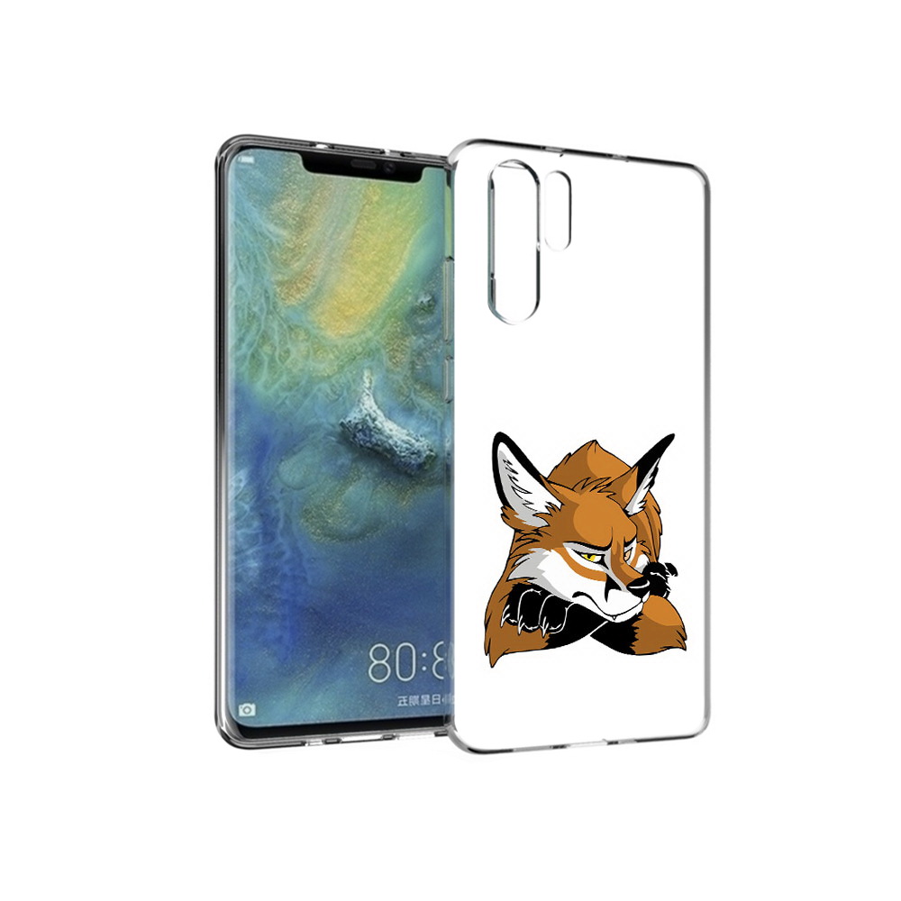 

Чехол MyPads Tocco для Huawei P30 Pro фокс, Прозрачный, Tocco