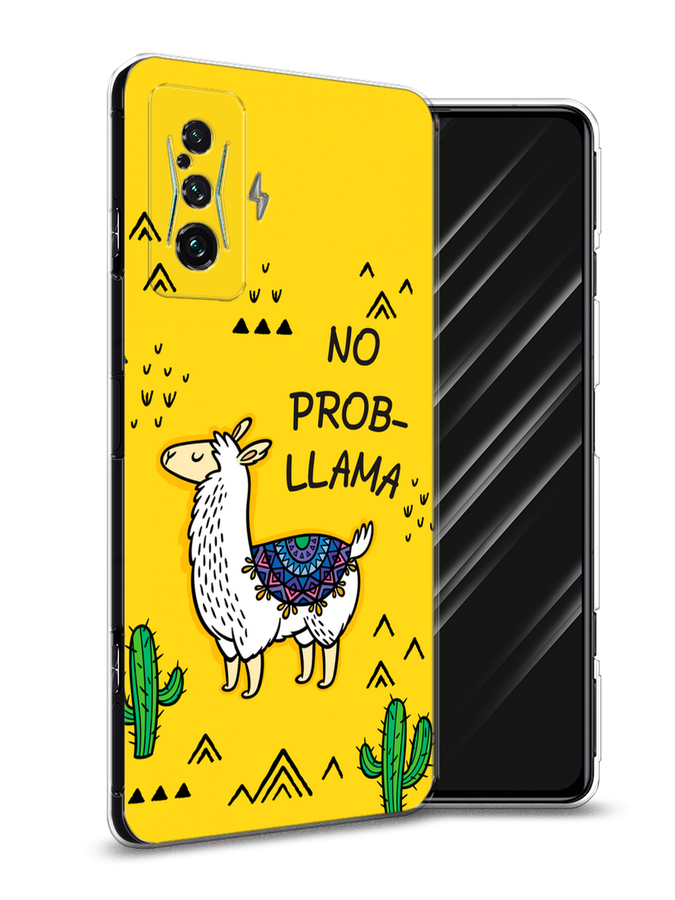 

Чехол Awog на Xiaomi Redmi K50 GE "No probLLama", Разноцветный, 314350-2