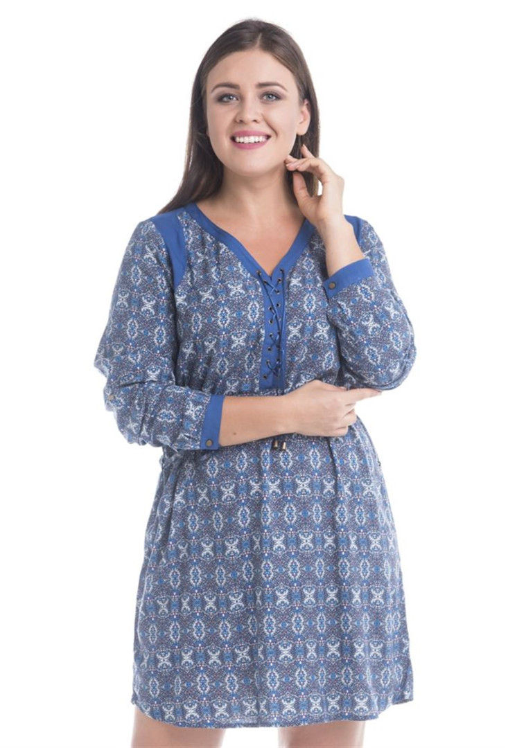 

Платье женское My Line Moda 89 голубое 50 RU (товары доставляются из-за рубежа), 89