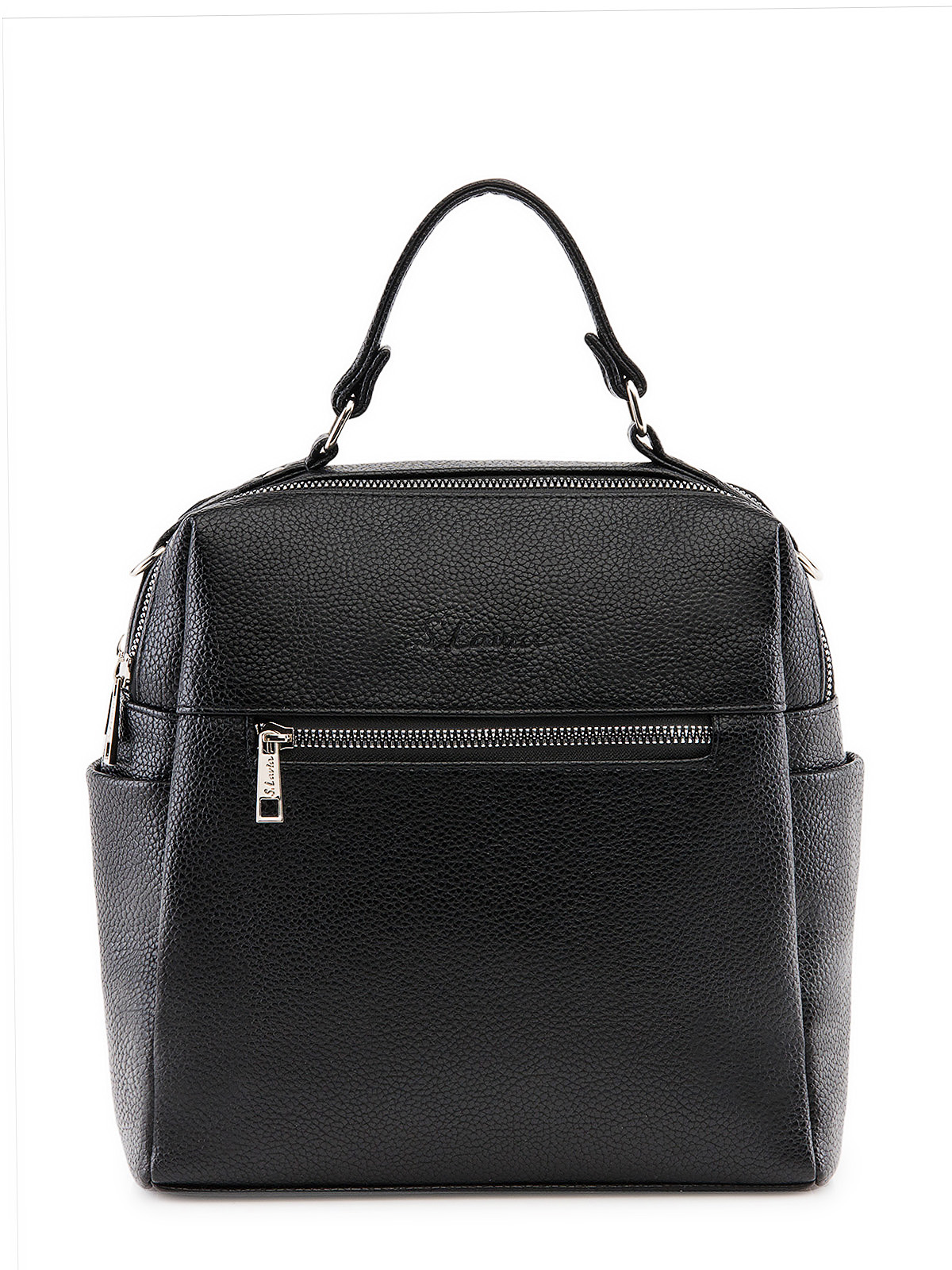 Сумка-рюкзак женская S.Lavia 1376 902 01 черная, 27x24x10,5 см