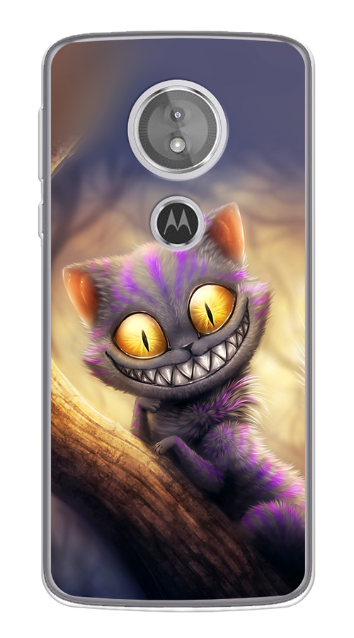 

Чехол Awog на Motorola Moto G6 Play / Моторола Мото G6 Плэй "Cheshire Cat", Разноцветный, 240950-1