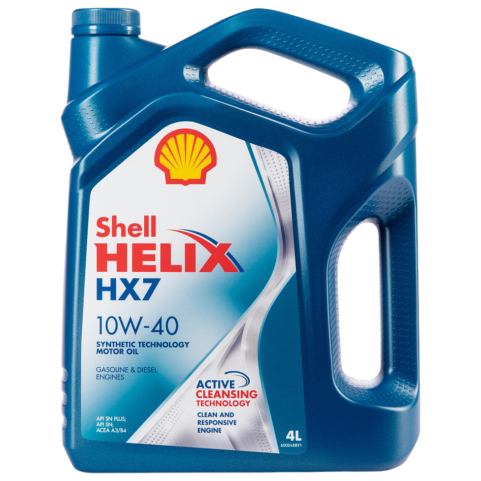 

Масло Shell Helix HX7 10W-40 (4л)