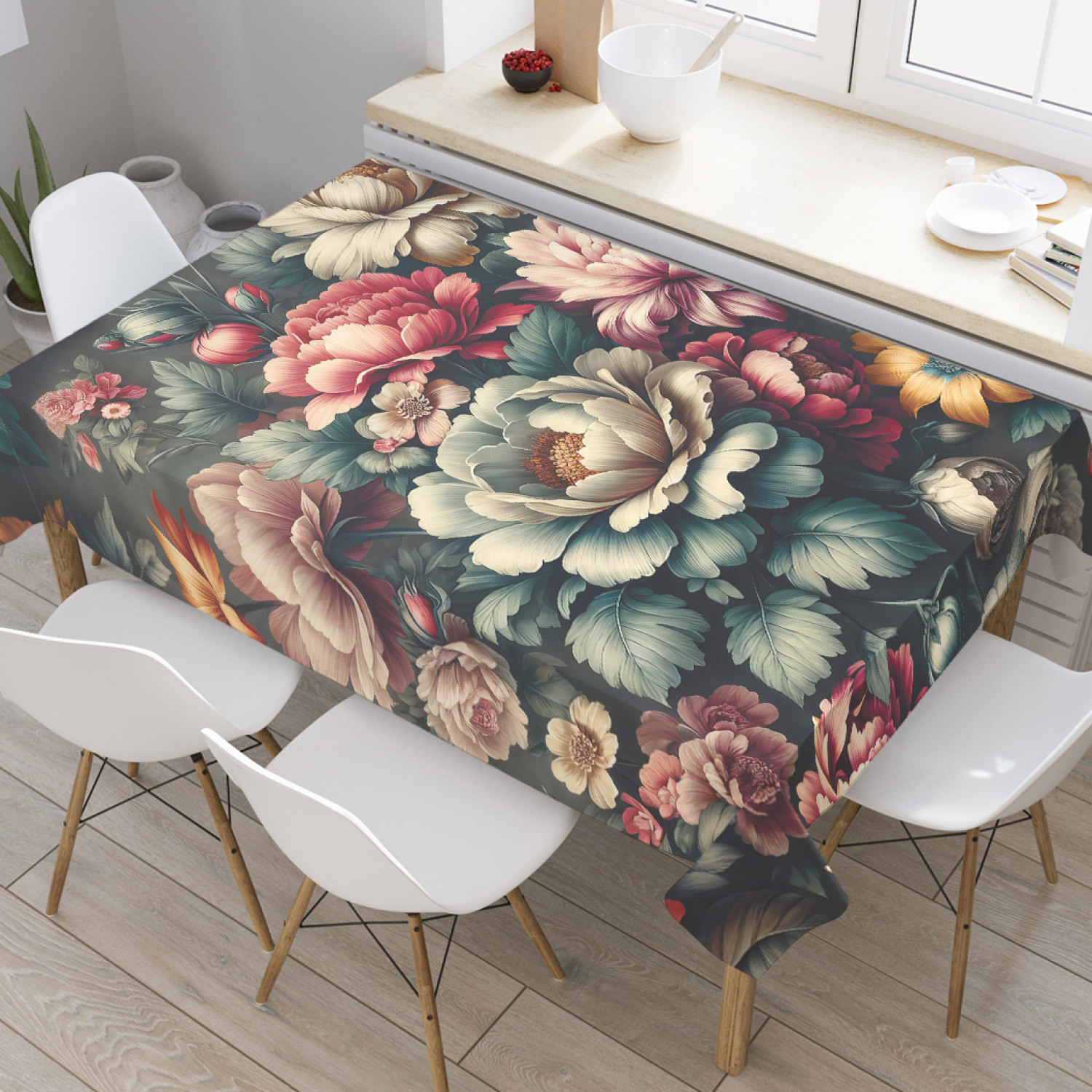 

Скатерть JoyArty Винтажные пионы 180х145, tc_sd1776_180x145, Черный, Винтажные пионы