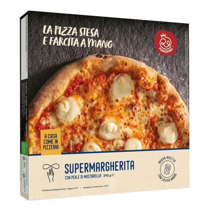 Пицца Re Pomodoro SuperMargherita с моцареллой замороженная 390 г