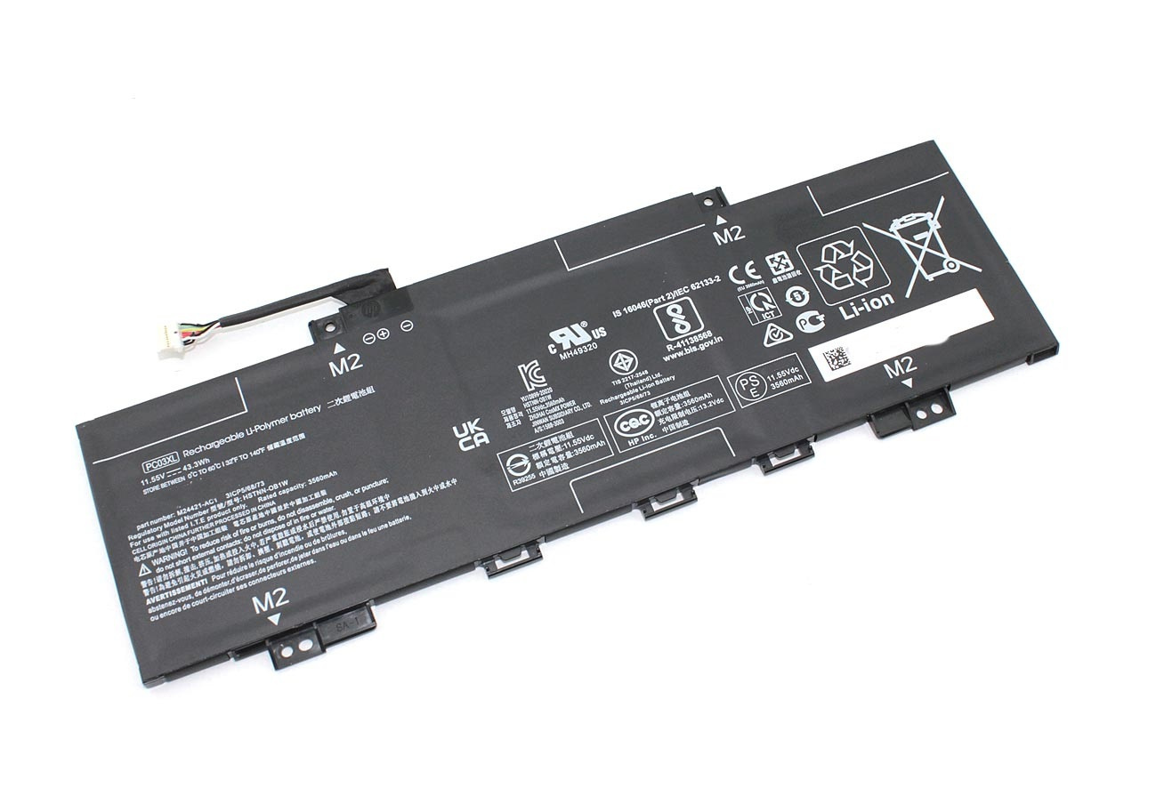 

Аккумулятор для ноутбука HP 13-be ORG (11.55V 3560mAh) PC03XL