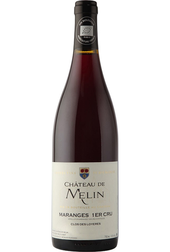 

Вино красное сухое Chateau De Melin Маранж Премье Крю Ле Кло Руссо 2018 г.у. 13% 0,75 л
