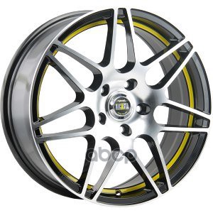 

Колесный диск ALCASTA, M28 6x15/4x100ET46 54.1 Bkf, Черный;серебристый