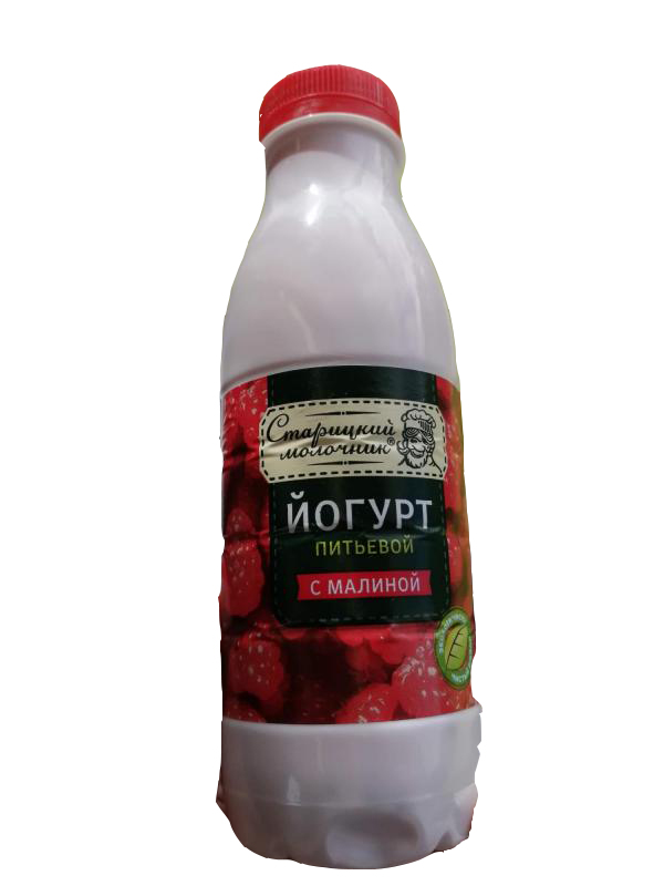 

Йогурт питьевой Старицкий Молочник малина 2,5% 420 г