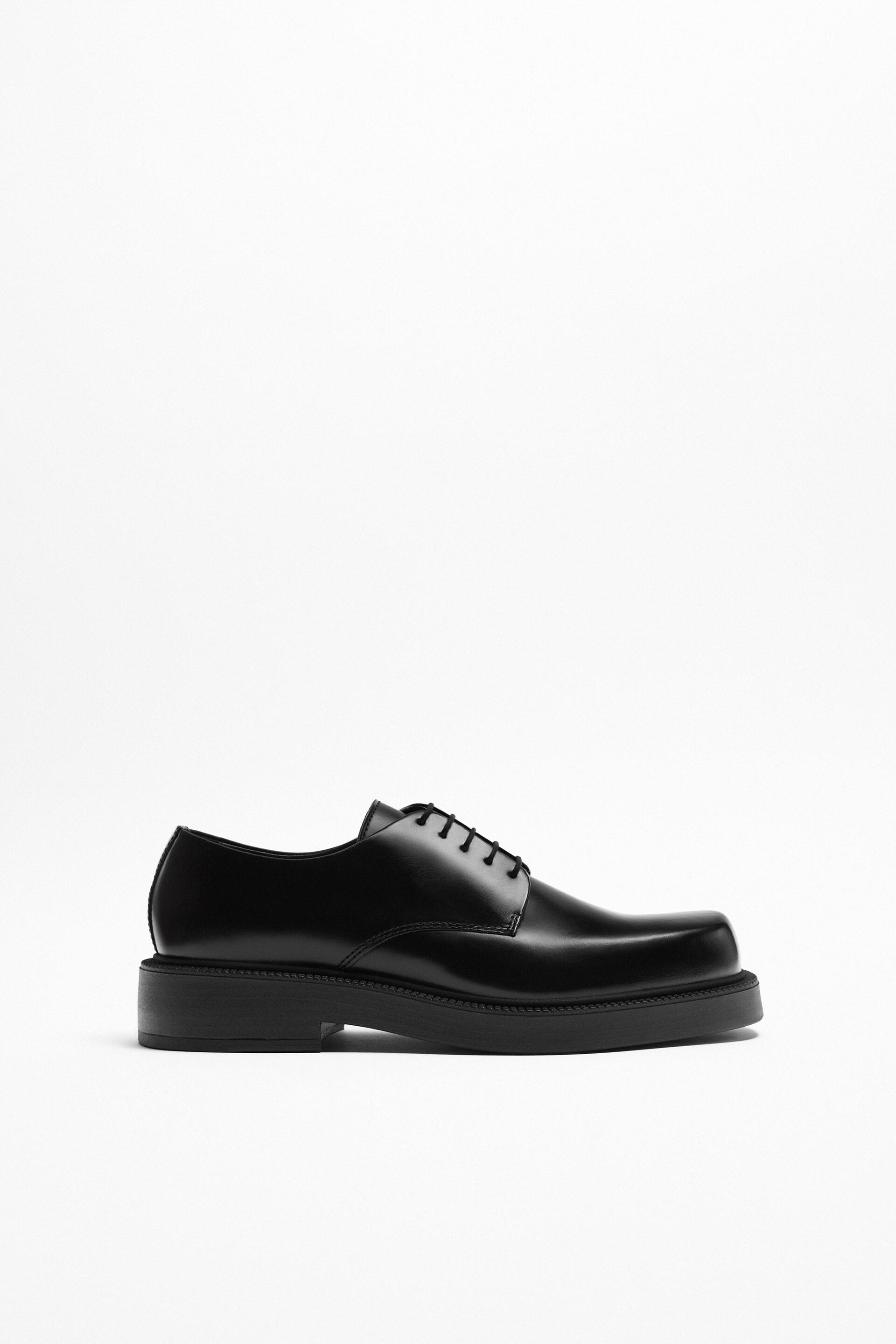 

Туфли мужские ZARA 12417020 черные 39 RU (доставка из-за рубежа), 12417020