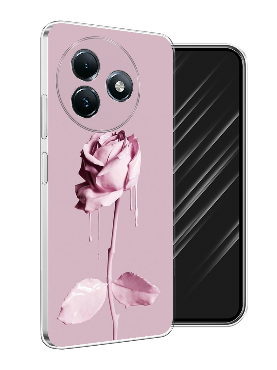 

Чехол Awog на Itel S24 "Роза в краске", Белый;розовый, 3202050-1