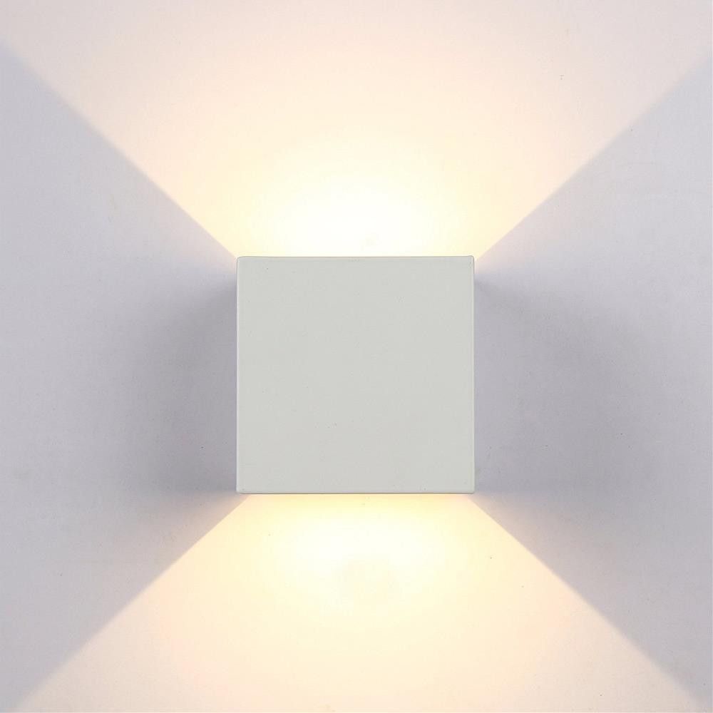 Светодиодный настенный светильник Maple Lamp Quadro White 6 Вт 3000 К белый